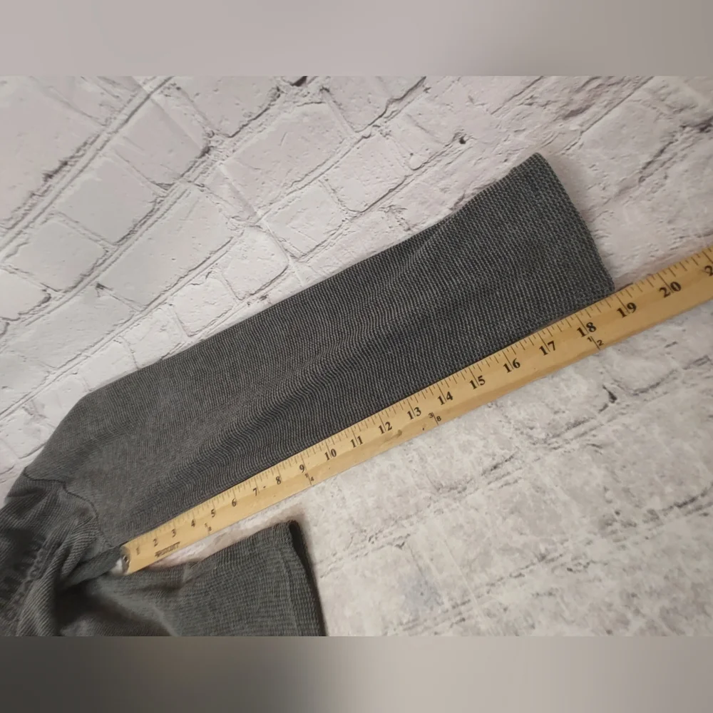Armani Exchange Mens Waffle Knit Ringer Newyork Milan Pullover Medium Longsleeve - Picture 11 of 11